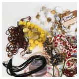 Large Costume Jewelry Lot - Bracelets, Earrings, Necklaces