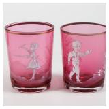 Vintage Glassware Lot - Fenton, Muriage, Mary Gregory