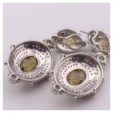 Judith Ripka Sterling Silver .925 Earrings