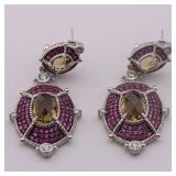 Judith Ripka Sterling Silver .925 Earrings