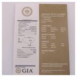 GIA 0.33 Ct Oval Diamond Ring & Band - Size 5