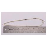 Cultured Pearl Necklace w/ 14k Gold Clasp