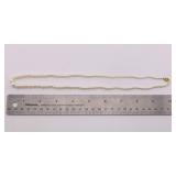 Cultured Pearl Necklace w/ 14k Gold Clasp