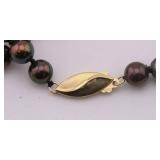 Cultured Pearl Necklace w/ 14k Gold Clasp