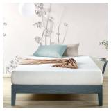 Green Tea Fresca Twin Medium Smooth Top 8 Inch Memory Foam Mattress, Made in USA