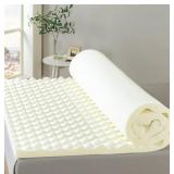 ZINUS 2 Inch Copper Cooling Memory Foam Mattress Topper with Airflow Design, Twin