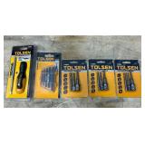 TOLSEN Screwdriver, Socket, Extractor lot of 5 0918259.8