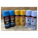 KRYLON Paint + Primer lot of 6