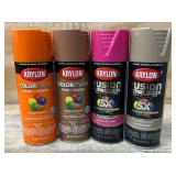 KRYLON Paint+Primer lot of 4