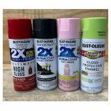 RUST-OLEUM lot of 4