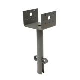 Simpson Strong-Tie 10.31 in. H X 3.56 in. W 12 Ga. Steel Elevated Post Base