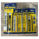 IRWIN Drill Bit lot of 6