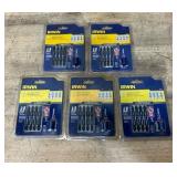 IRWIN 5-Piece Impact Driver Bit Set lot of 5
