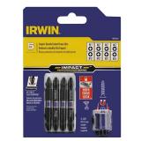 IRWIN 5-Piece Impact Driver Bit Set lot of 5