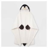 Penguin Holiday Matching Family Pajama Wearable Blanket - Wondershop  White