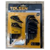 TOLSEN 36PCS Hex Key Set 0918256.75