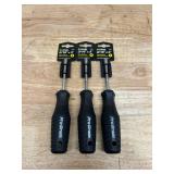 Pro-Grade 55052 0.25 x 3 in. Nut Driver (lot of 3)