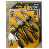 TOLSEN 3PCS Pliers Set 09182511.5
