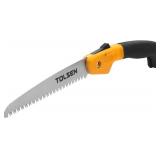 Tolsen Pruning Saw 180 MM, Sharptooth Designed For Fine Cuts Thick Blad Hand Saws For Cutting Wood, Handsaw For Wood, Garden Saw, Carpenters Saw, Woodworking Hand Saw, Ergonomic Handle