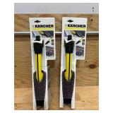 Karcher 20-inch Wheel Rim Brush for Electric Pressure Washers with Bayonet Connectors (lot of 2)