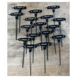HUSKY T-Handle Hex Key16Pc