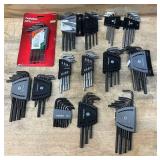 HUSKY Hex Key Set lot of 12
