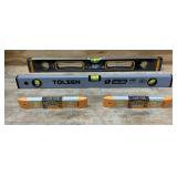TOLSEN level lot of 4 09192517.5