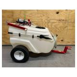 NorthStar Tow-Behind Trailer Boom Broadcast and Spot Sprayer, 31 Gallons, 2.2 GPM, 12 Volt DC MSRP $529.99
