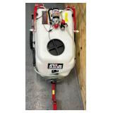 NorthStar Tow-Behind Trailer Boom Broadcast and Spot Sprayer, 31 Gallons, 2.2 GPM, 12 Volt DC MSRP $529.99