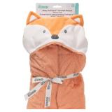 Baby GUND Lil  Luvs Hooded Blanket, Emory Fox, Ultra Soft Plush Security Blanket for Babies and Newborns (lot of 2)