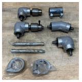 MILWAUKEE angle drive lot of 9