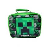 Minecraft Lot of 2- Insulated Lunch Bag Skeleton Creeper Zombie Mob Gaming