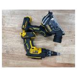 DEWALT - Lot of 2 - Drywall Screw Gun and Cut Off Tool (Non Working)