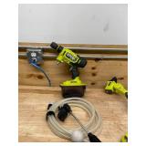 RYOBI - Lot of 2 - Sprayer and Pole Tool (Non Working)