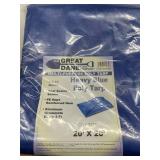 Great Dane - Lot of 5 - Heavy Blue Poly Tarp 20 x 20 (09192570)