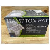 Hampton Bay 80 CFM Ceiling Mount Room Side Installation Heavy-Duty Bathroom Exhaust Fan, ENERGY STAR