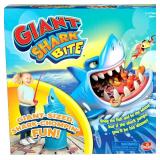Lot of 2 - Pressman Goliath Giant Shark Bite Game - Snag Fish from Shark Before He Jumps Up - Jumps Nearly 3 Feet - Ages 4 and Up, 2-4 Players, Blue Light, Small