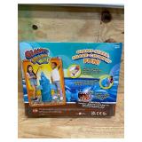 Lot of 2 - Pressman Goliath Giant Shark Bite Game - Snag Fish from Shark Before He Jumps Up - Jumps Nearly 3 Feet - Ages 4 and Up, 2-4 Players, Blue Light, Small