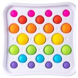 Fat Brain Toys Dimpl Pops Deluxe - The Ultimate Popping Experience, Kids & Adults (lot of 2)