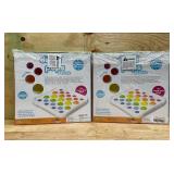 Fat Brain Toys Dimpl Pops Deluxe - The Ultimate Popping Experience, Kids & Adults (lot of 2)