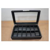Glass Top Wristwatch Display/Storage Case