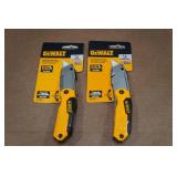 *2* DeWalt Folding Retractable Knife
