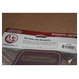 Occidental Leather Hip Pads with Sheepskin