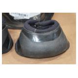 Back On Track Rubber Bell Boots - Large