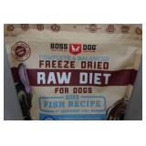 Boss Dog Freeze Dried Dog Treats - Fish Recipe