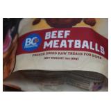Boss Dog/Cat Freeze Dried Treats - Beef Meatballs