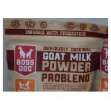 *2* Boss Dog/Cat Problend Goat Milk Powder Supplement