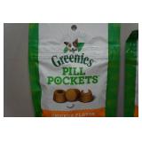 *4* Greenies Pill Pocket Chicken Flavored Pet Treats