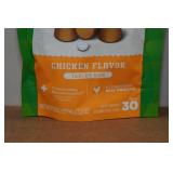 *4* Greenies Pill Pocket Chicken Flavored Pet Treats