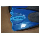Cressi Adult Rondine Palau Fin Snorkel Set - Fin Size M/L